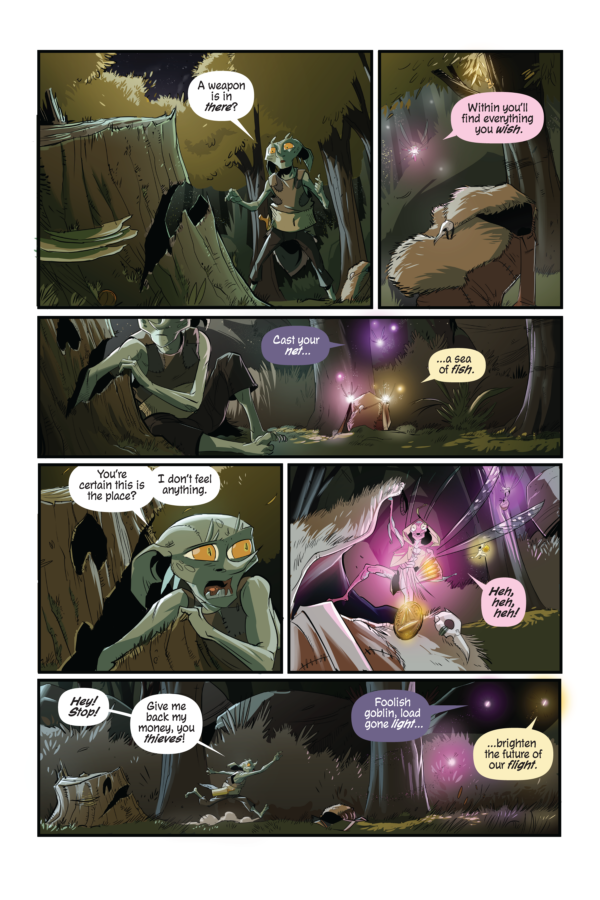 Goblin - Fantasy Adventure Graphic Novel - Signed By Author - Image 6